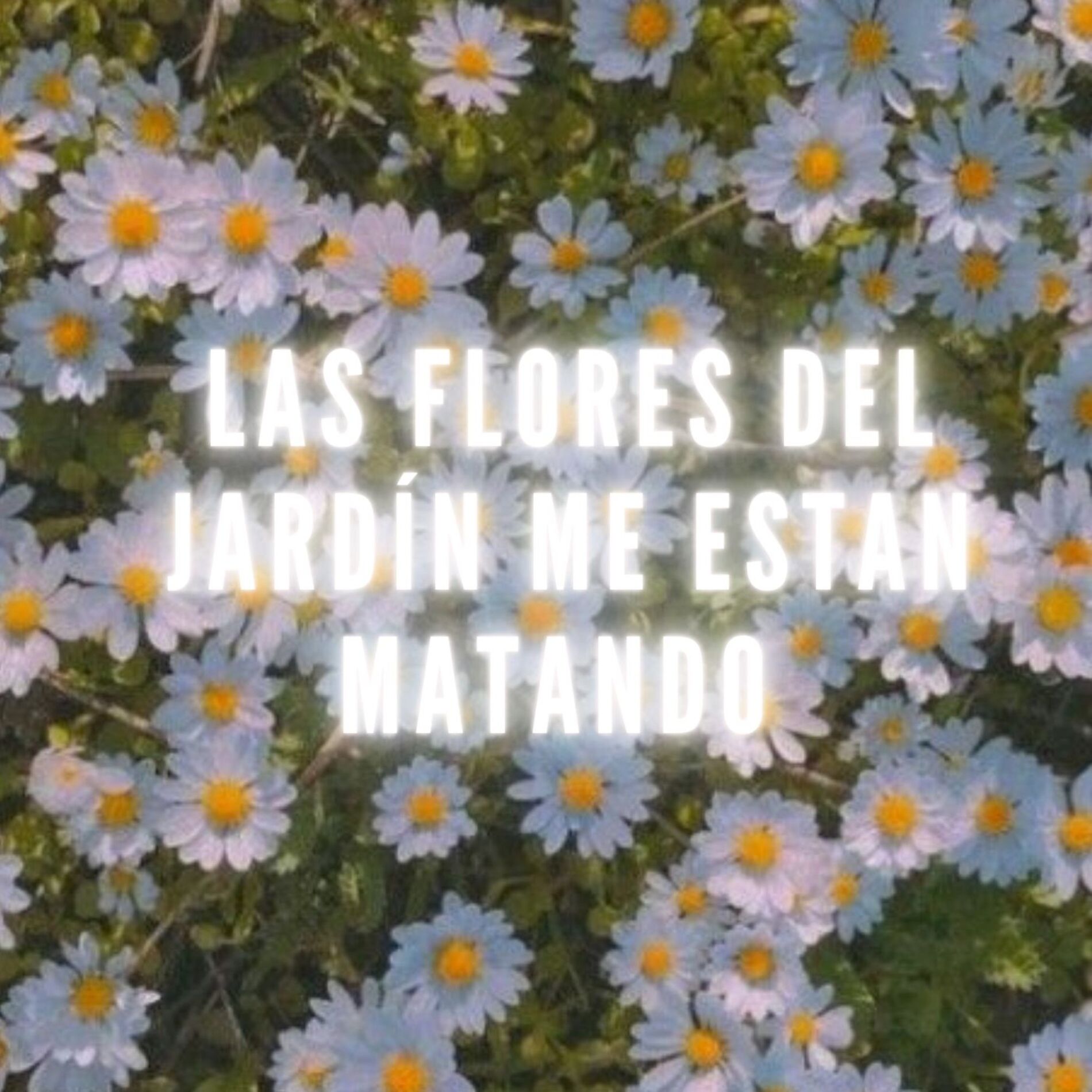 Album cover of Las Flores del Jardín Me Están Matando
