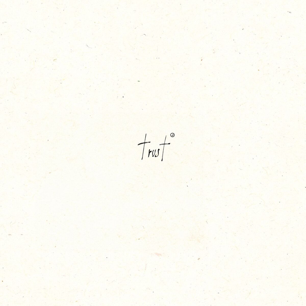 Album cover of trust