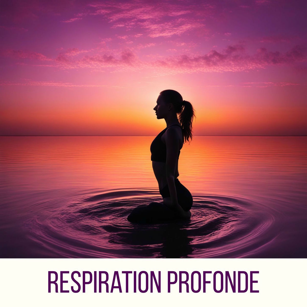 Album cover of Respiration profonde : musique de méditation pour réduire l'anxiété