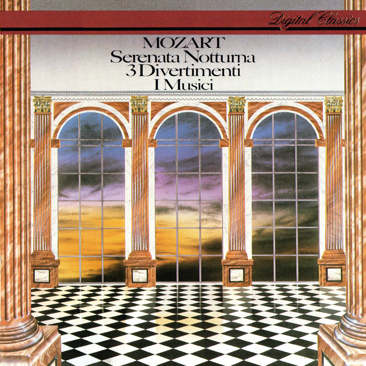 Album cover of Mozart: 3 Divertimenti; Serenata Notturna