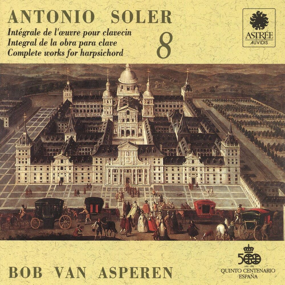 Picture of Soler: L'œuvre pour clavecin, Vol. 8 (Clavecin Michael Johnson, Fontmell Magna, 1979, d'après Pascal Taskin, Paris 1764)