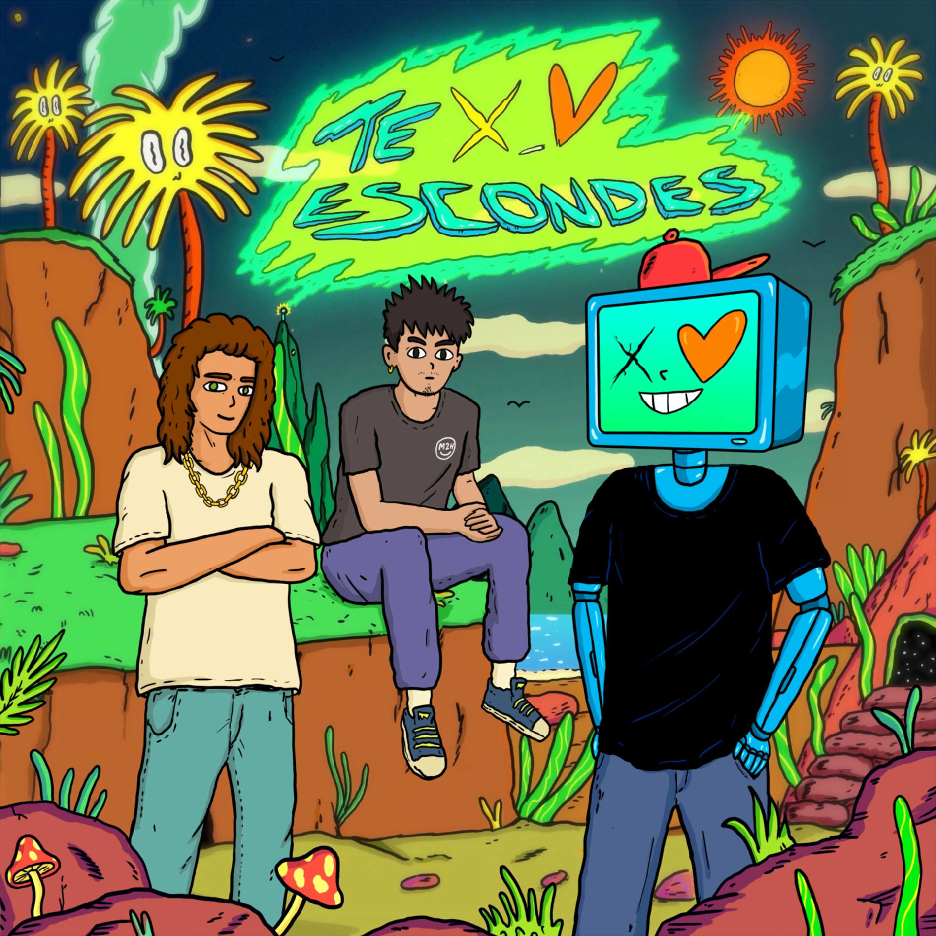 Album cover of Te Escondes