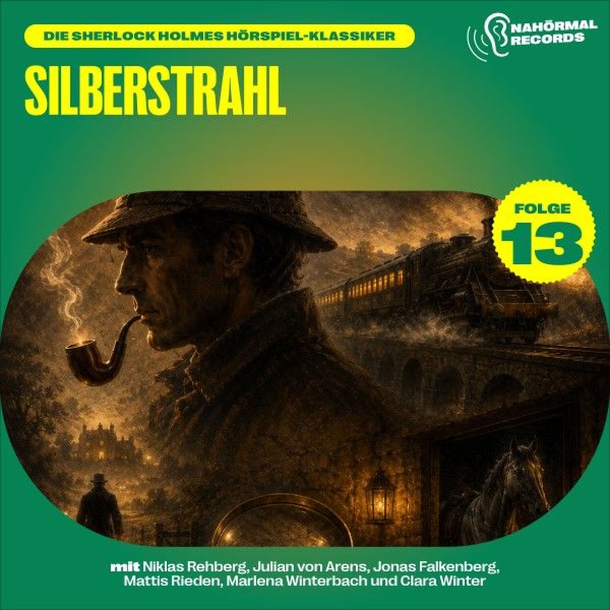 Album cover of Silberstrahl (Die Sherlock Holmes Hörspiel-Klassiker, Folge 13)