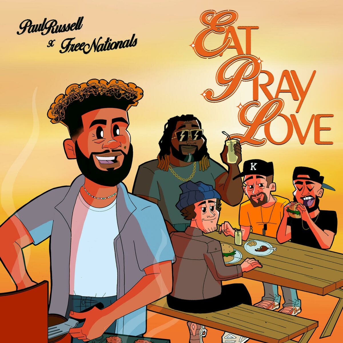 Album cover of Eat Pray Love (feat. Free Nationals) (Free Nationals Remix)