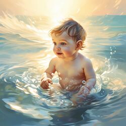 Cover of Baby Fire Serenity: Tranquil Melodies by the Fireside