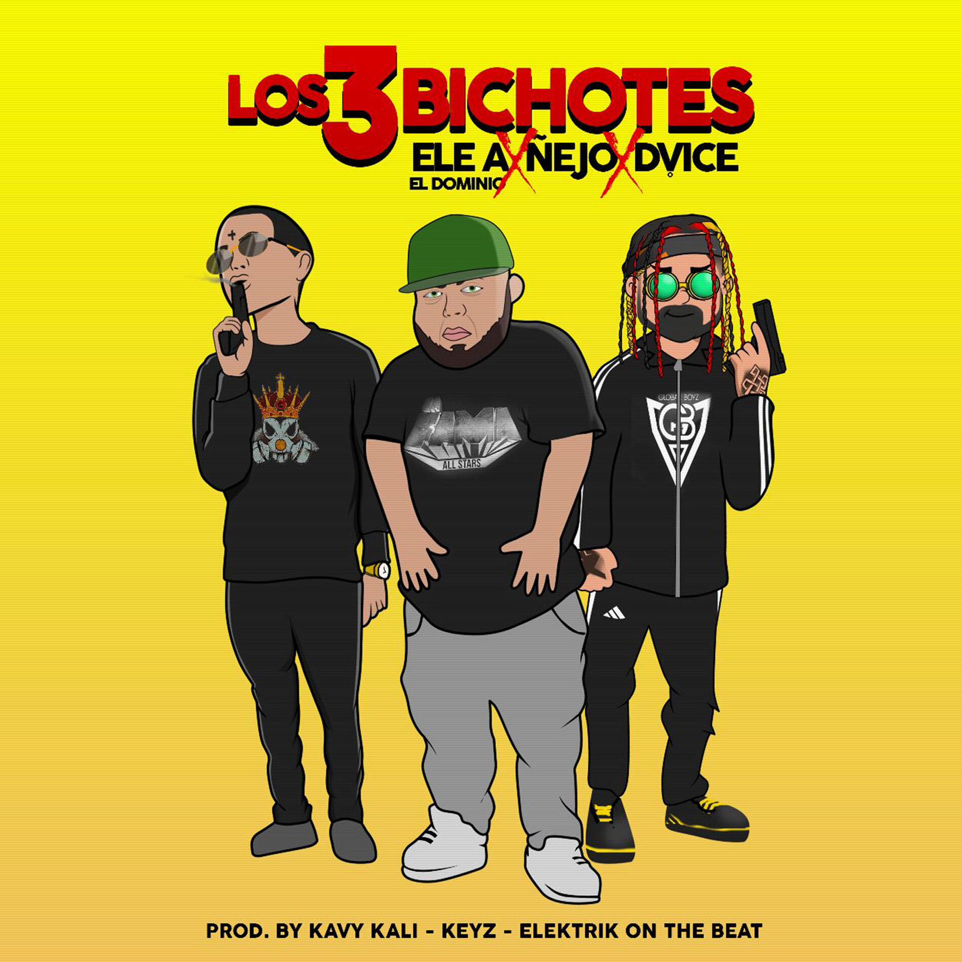 Album cover of Los 3 Bichotes