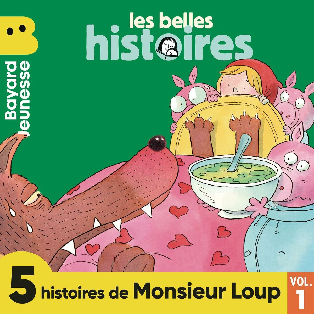 Album cover of 5 histoires de Monsieur Loup, Vol. 1