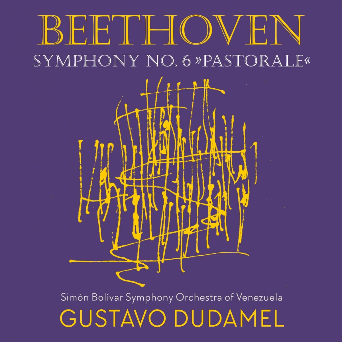 Album cover of Beethoven 6 - Dudamel