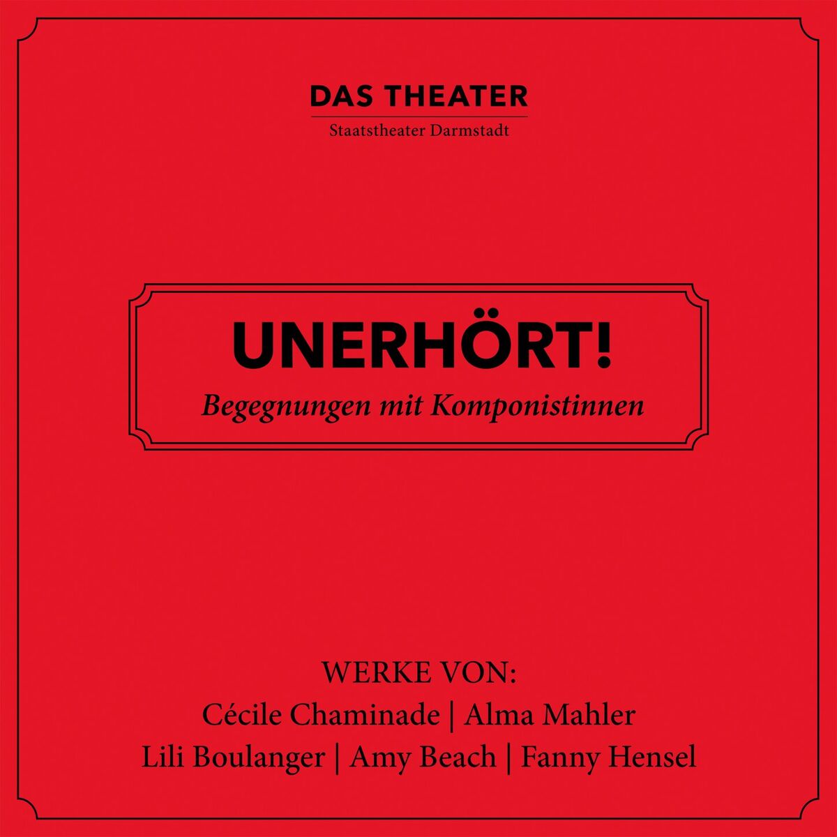 Album cover of Unerhört! Begegnungen mit Komponistinnen