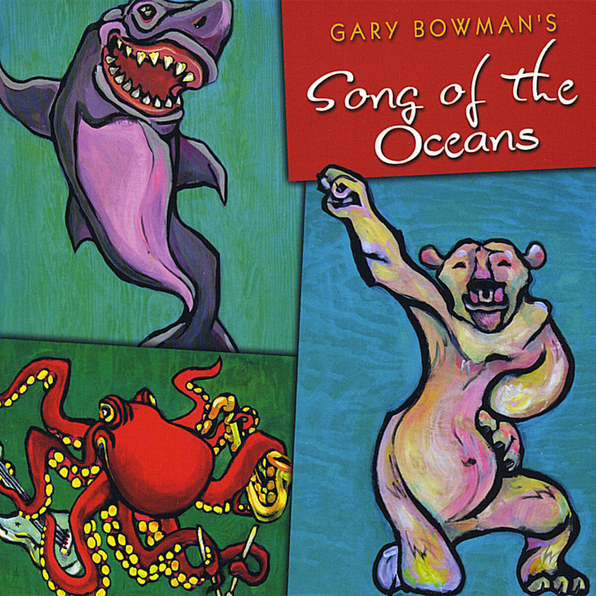Album cover of Gary Bowman's Song of the Oceans