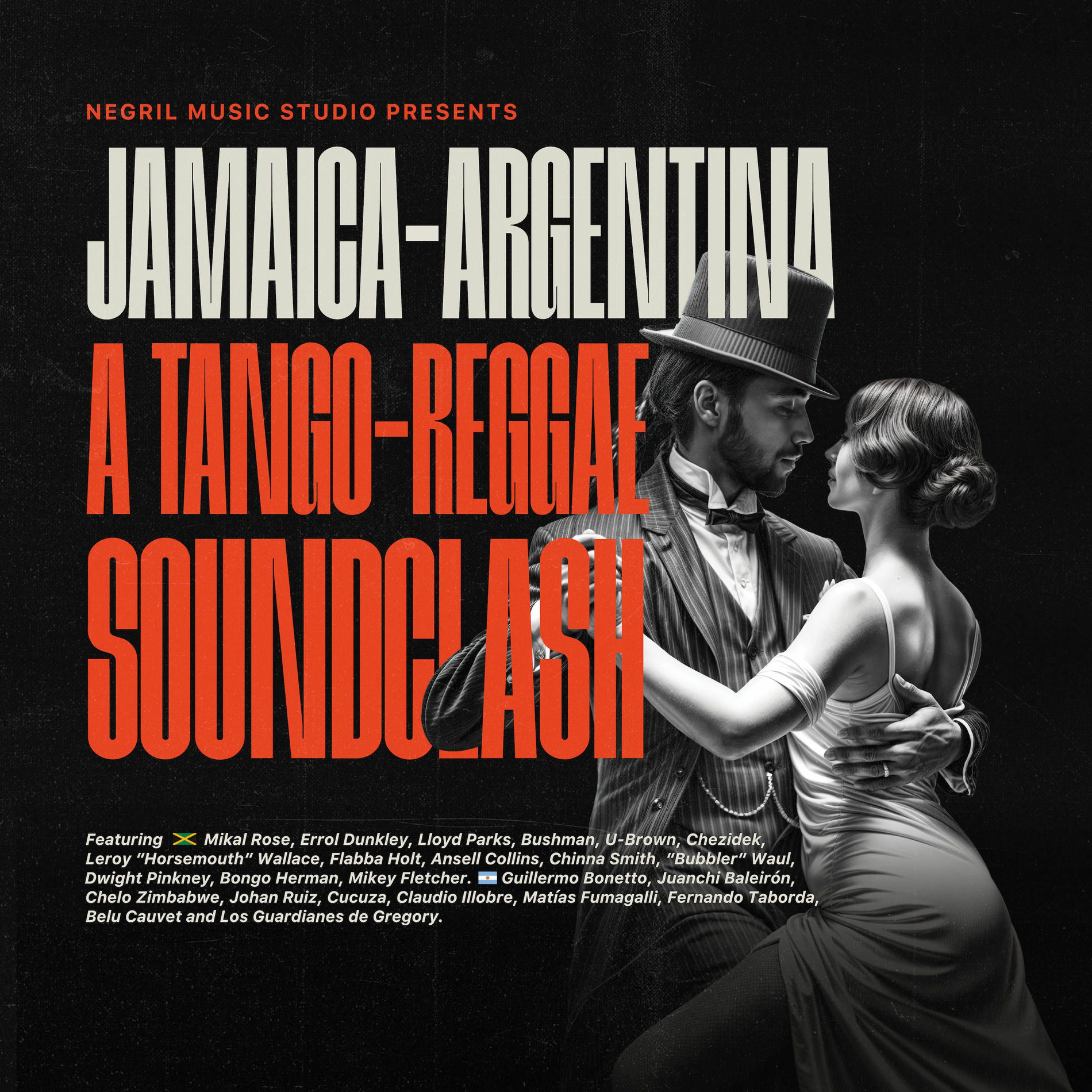 Album cover of JAMAICA-ARGENTINA: A Tango-Reggae SoundClash