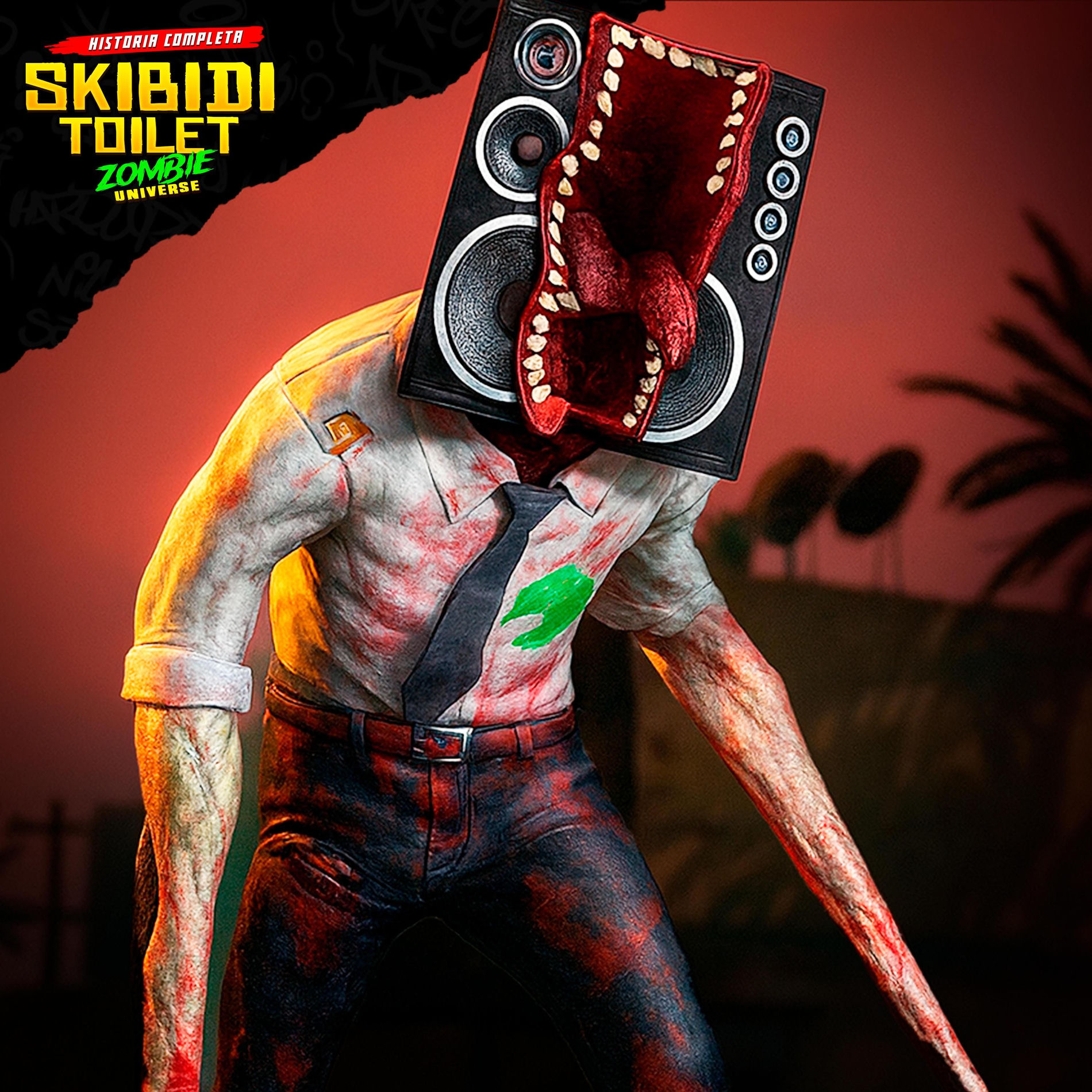 Album cover of RAP de SKIBIDI TOILET ZOMBIE UNIVERSE PARTE 2