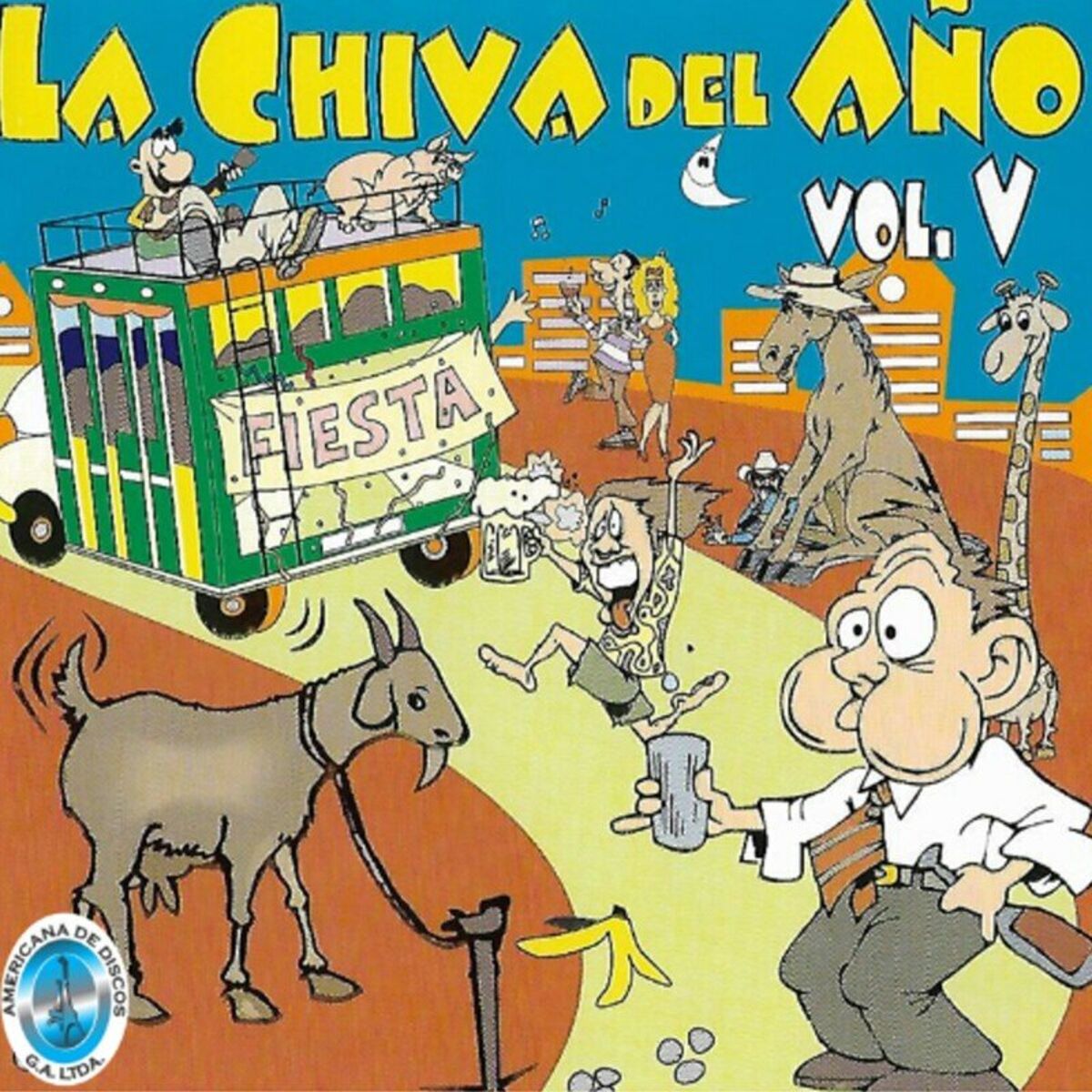 Album cover of La Chiva del Año, Fiesta, Vol. V