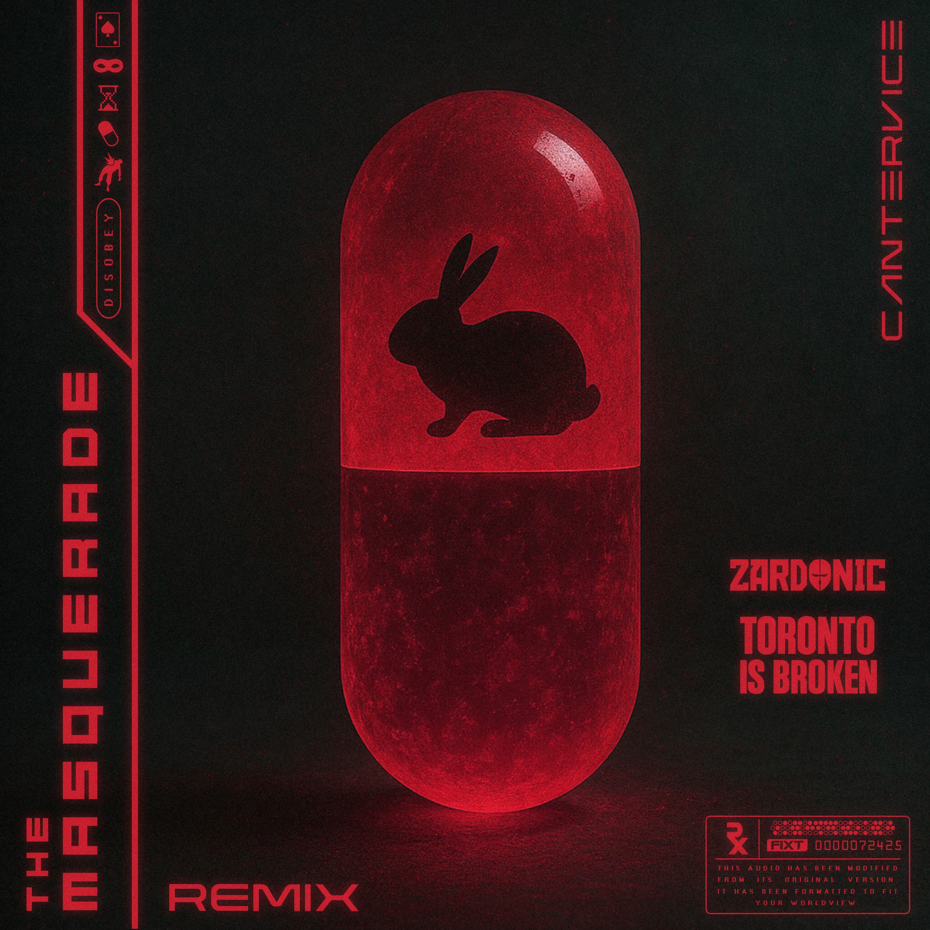 Album cover of The Masquerade (Zardonic & Toronto Is Broken Remix)