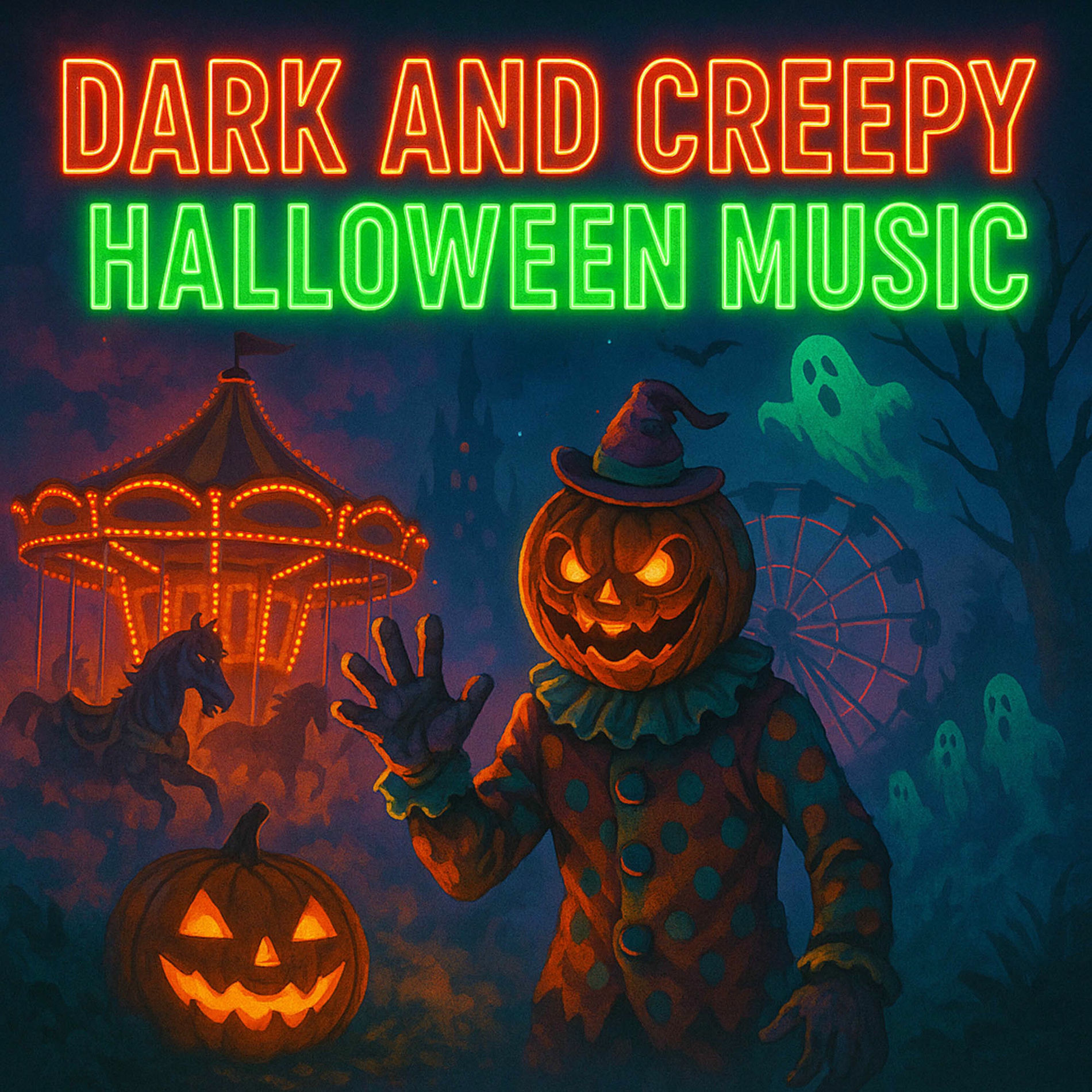Album cover of Dark And Creepy Halloween Music