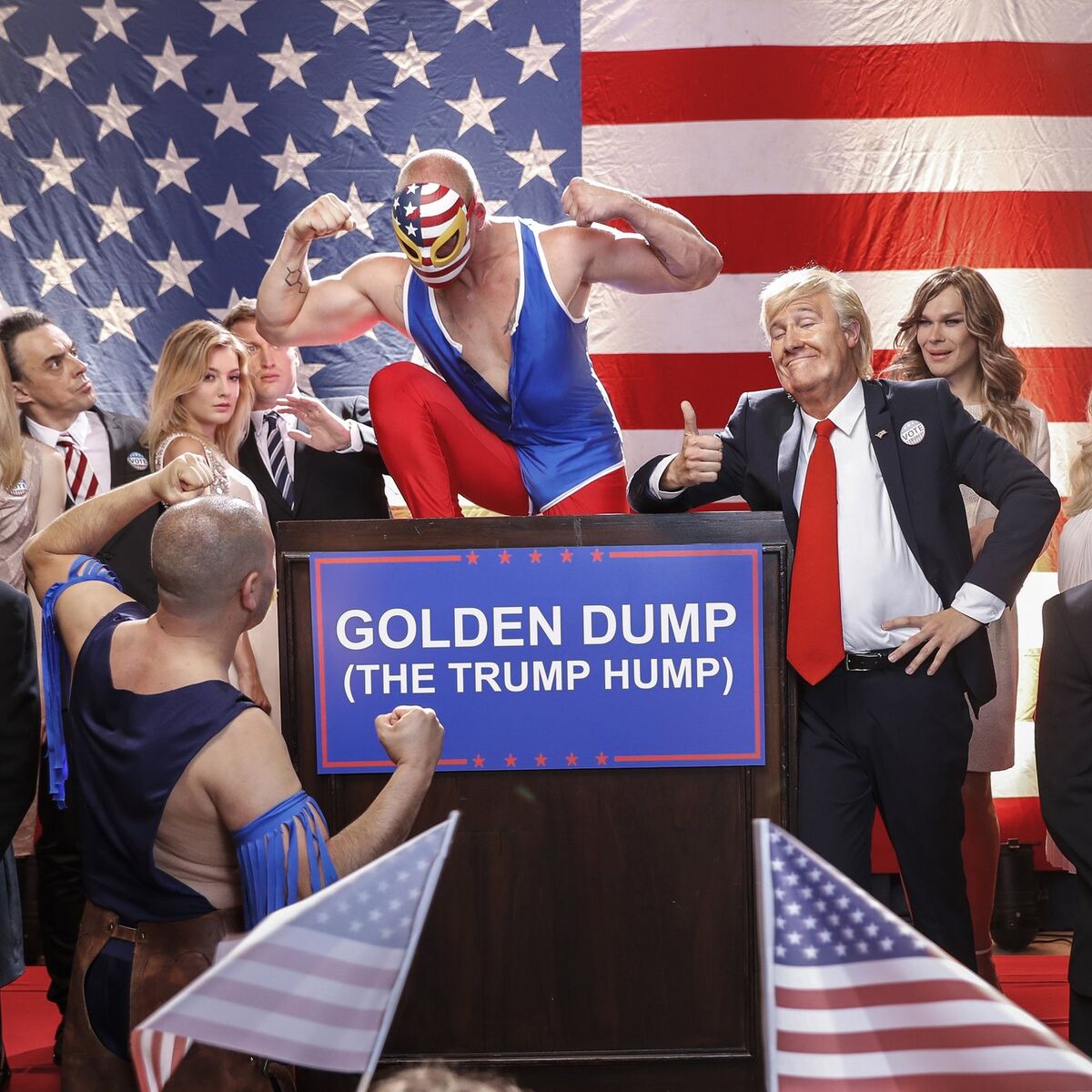 Golden Dump (The Trump Hump) cover