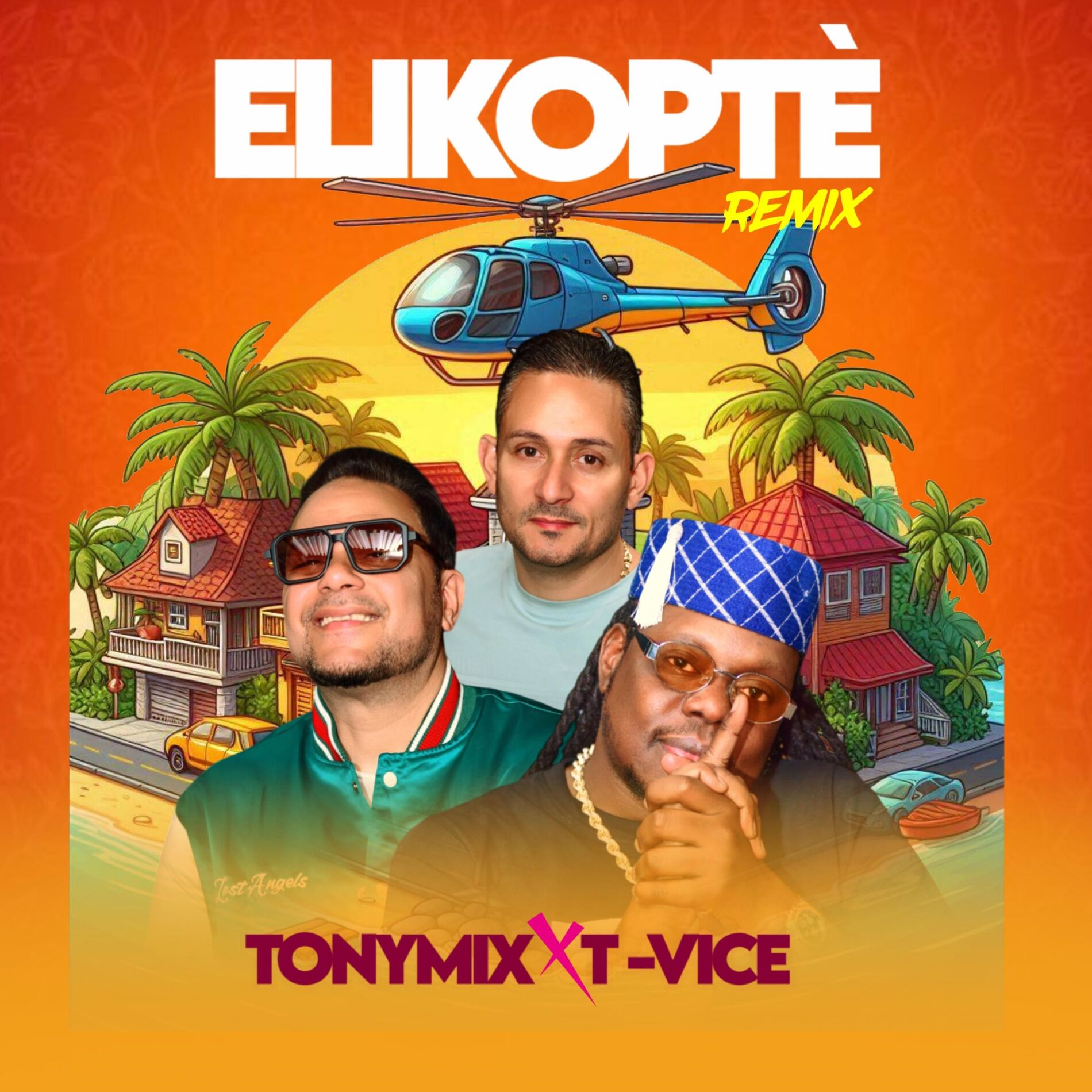 Album cover of Elikoptè (feat. T-Vice) [Remix]