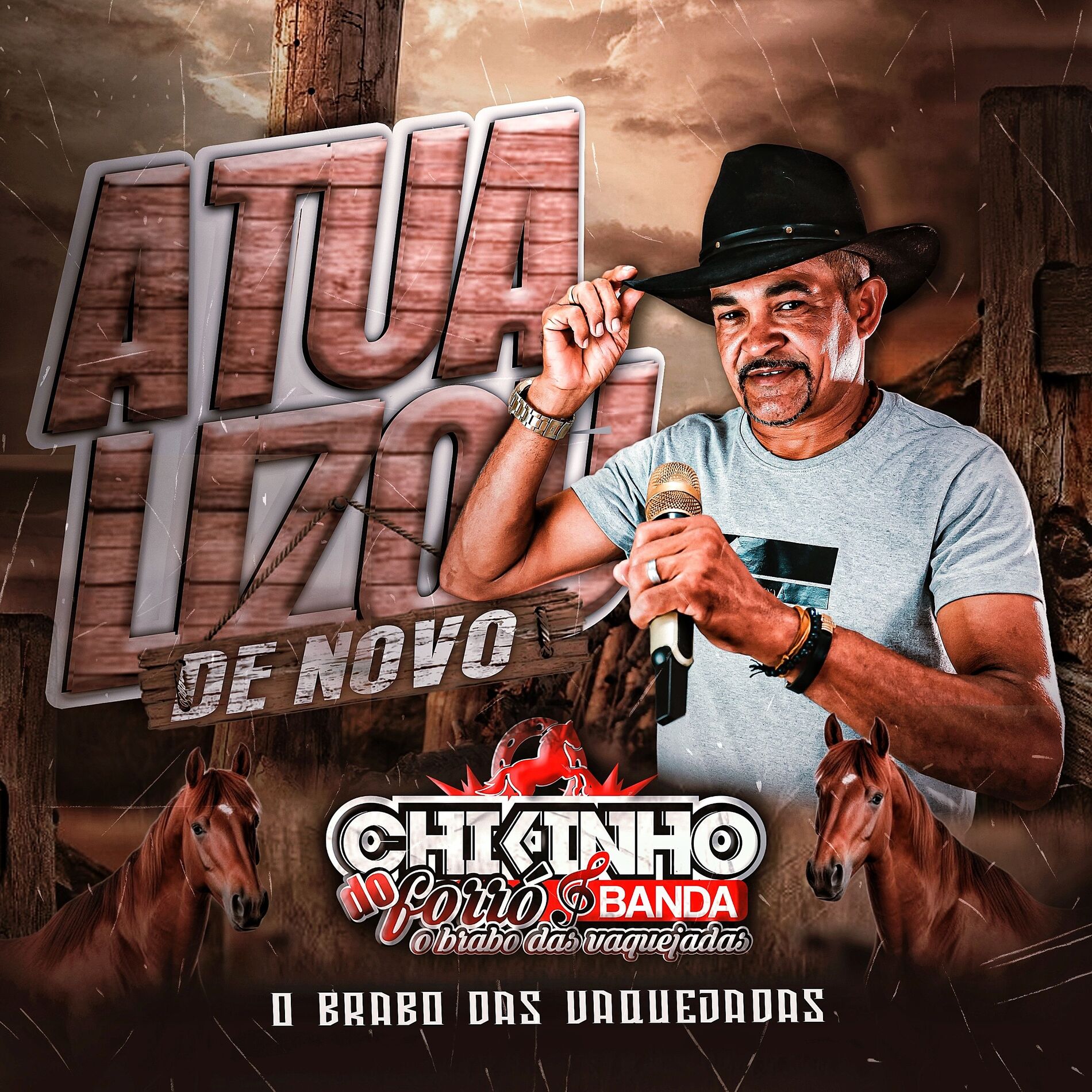 Album cover of Atualizou de Novo Brabo das Vaquejadas