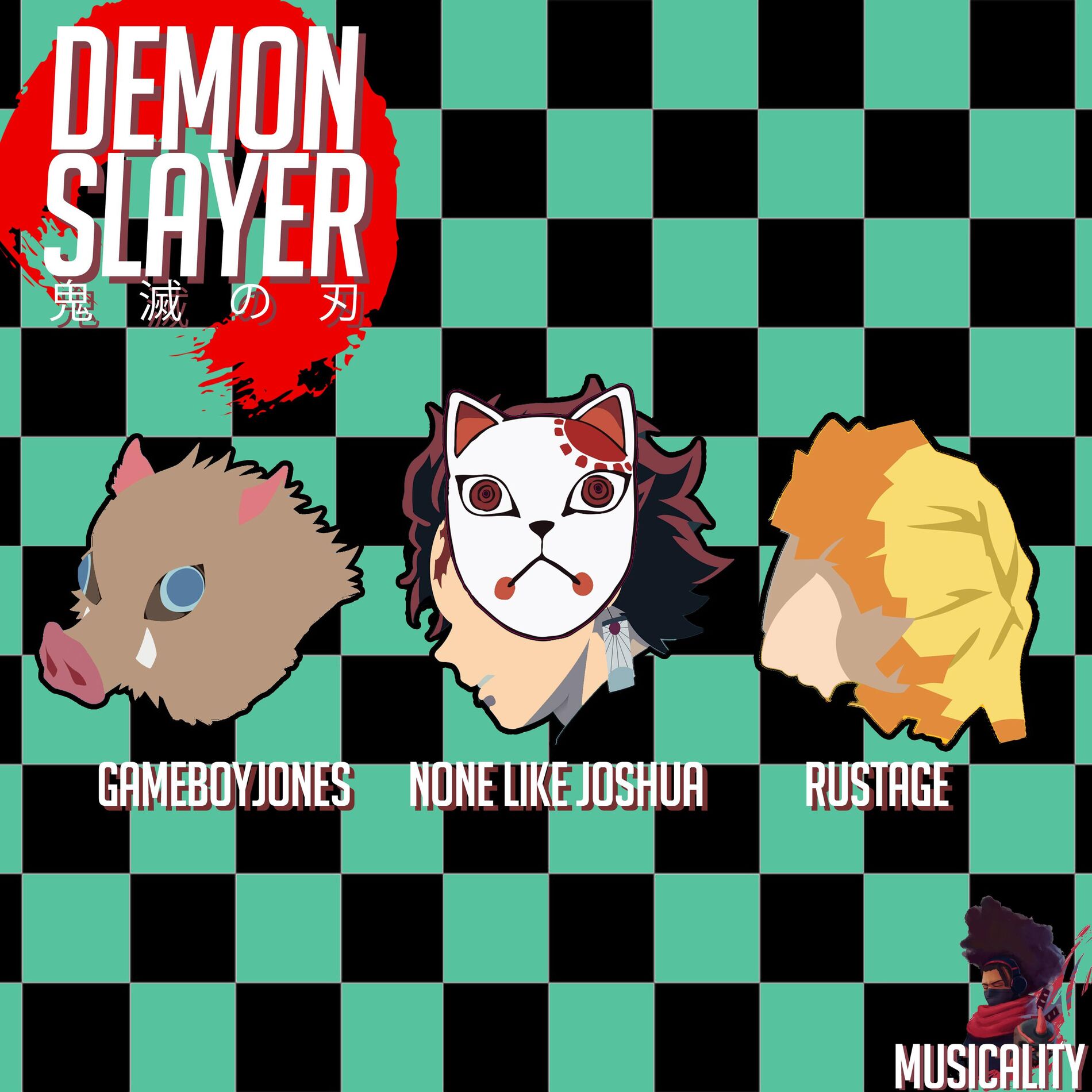 Album cover of Demon Slayer (feat. Rustage, Gameboyjones & Musicality)