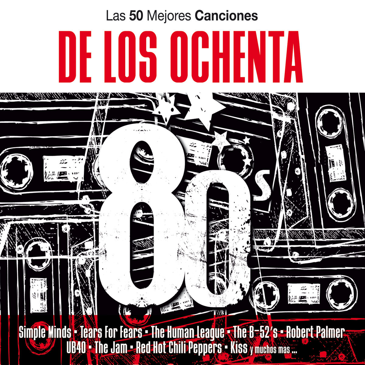 Album cover of Las 50 Mejores Canciones De Los 80´
