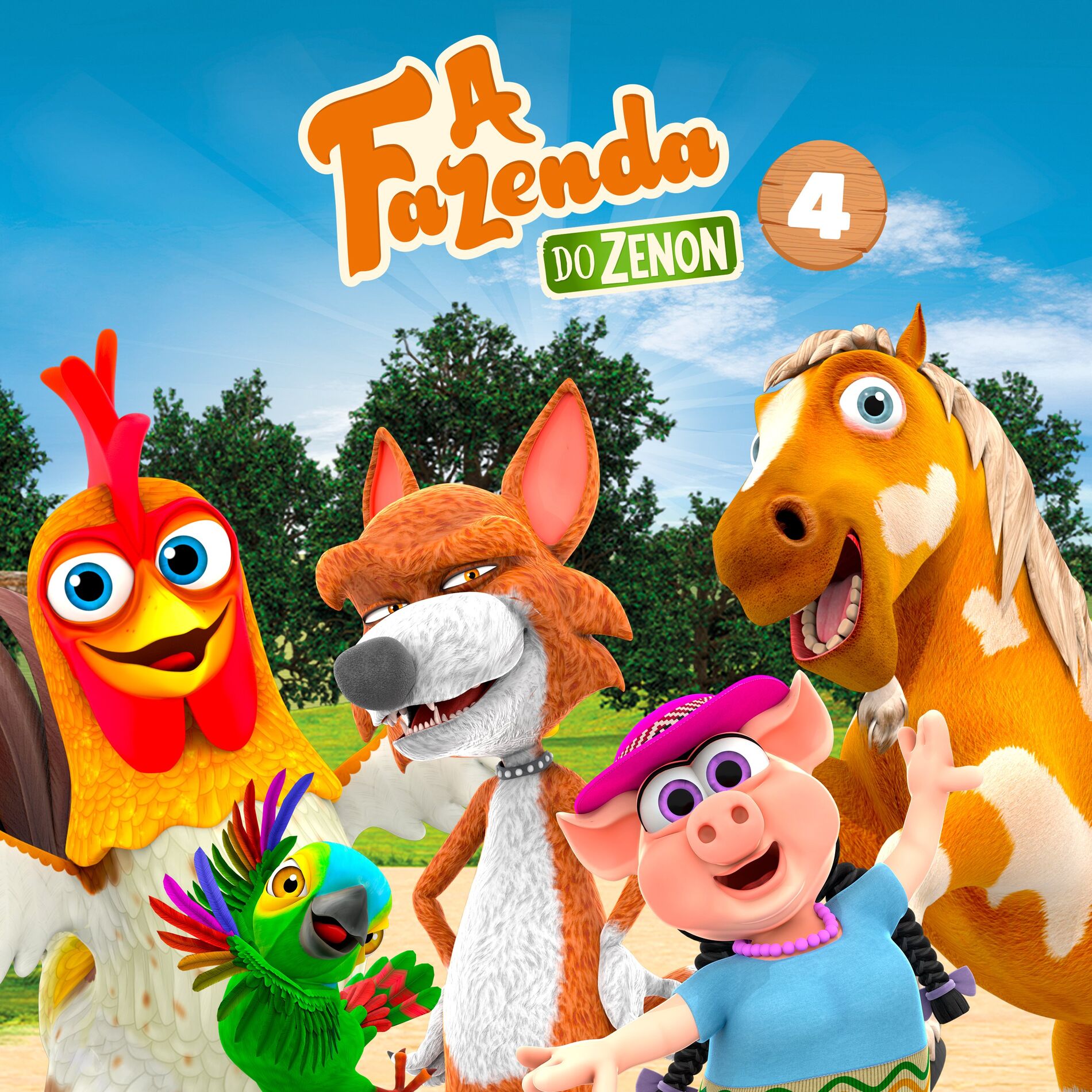 Album cover of A Fazenda Do Zenon Vol. 4