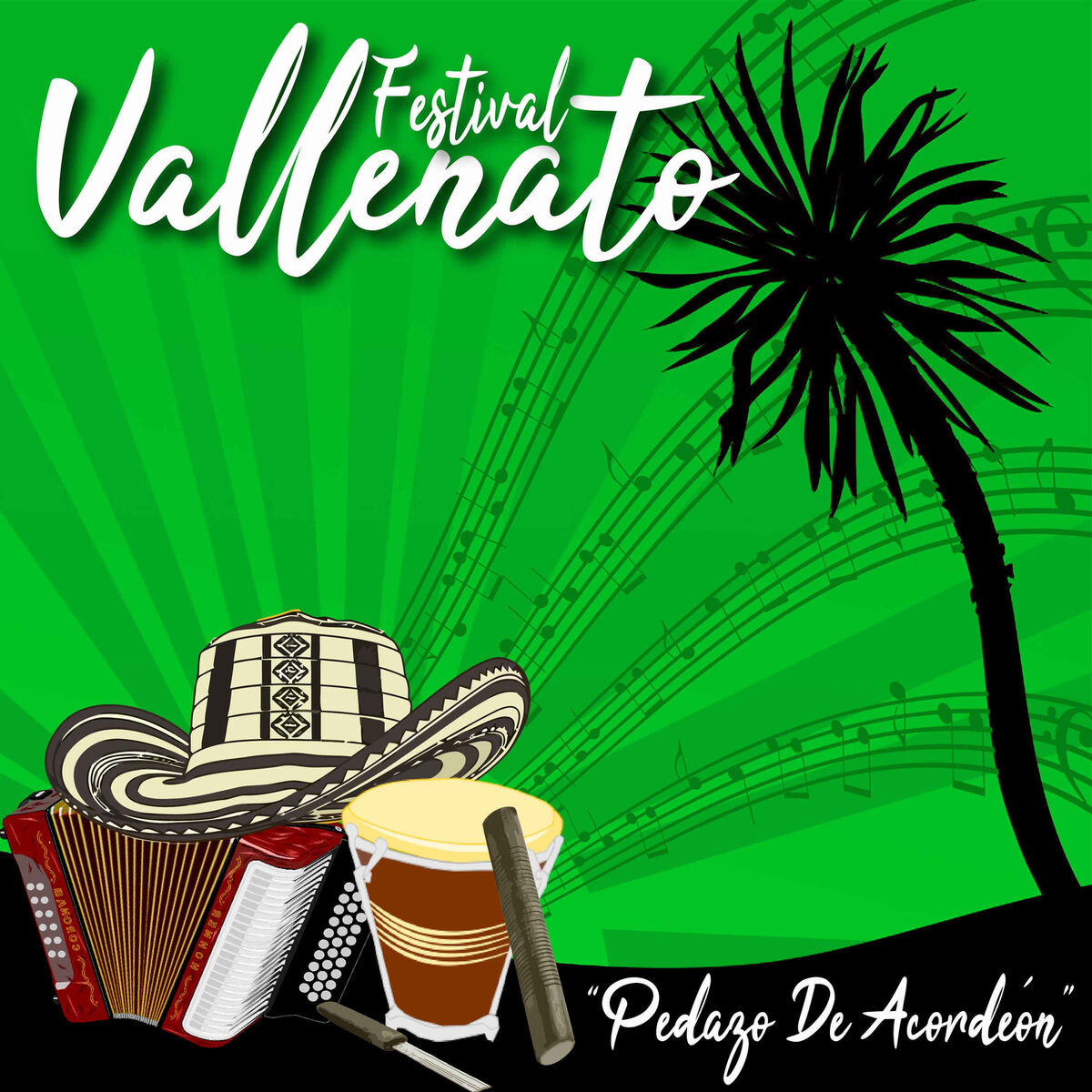 Album cover of Festival Vallenato / Pedazo de Acordeón