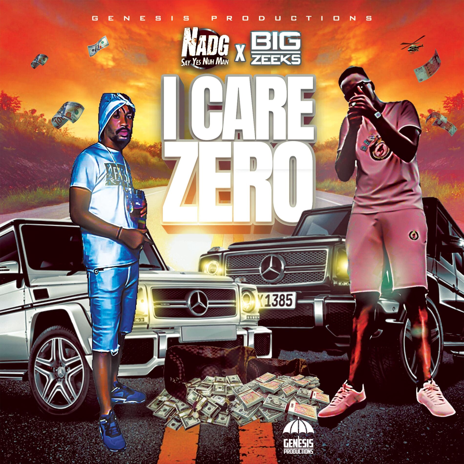 Album cover of I Care Zero (feat. Big Zeeks)