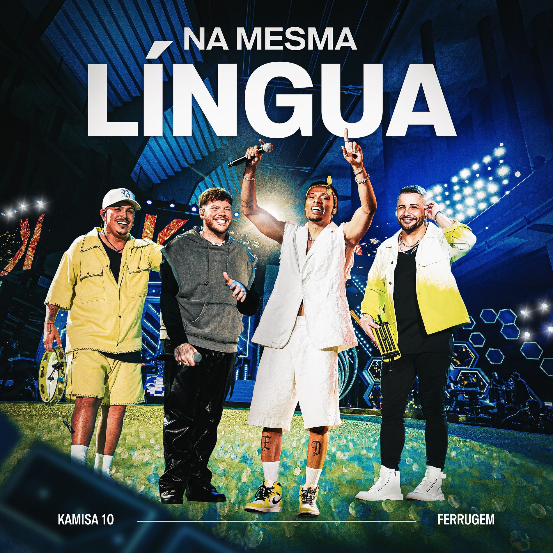 Album cover of Na Mesma Língua (Ao Vivo)