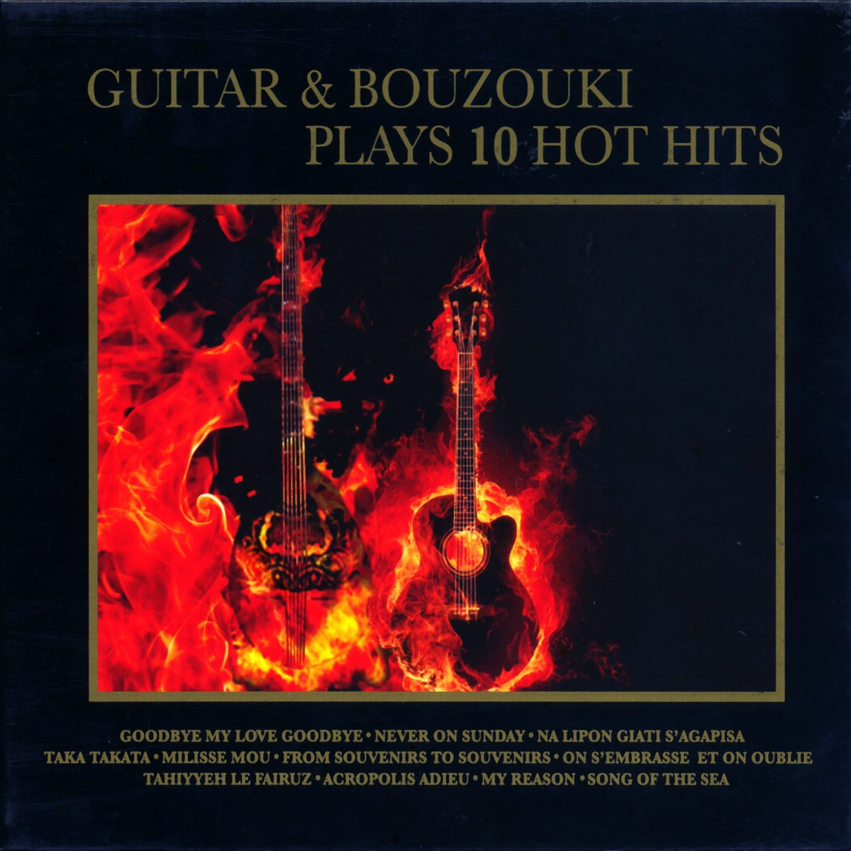 Album cover of Guitar & Bouzouki Plays 10 Hot Hits