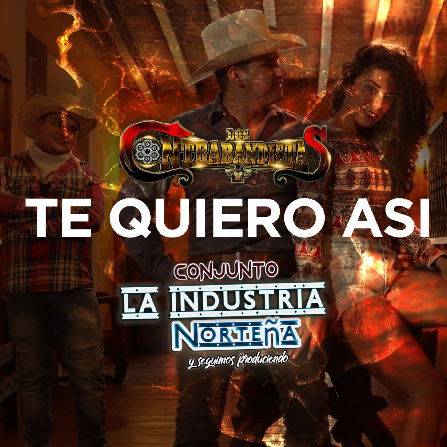 Album cover of Te Quiero Asi (feat. Los Contrabandistas)