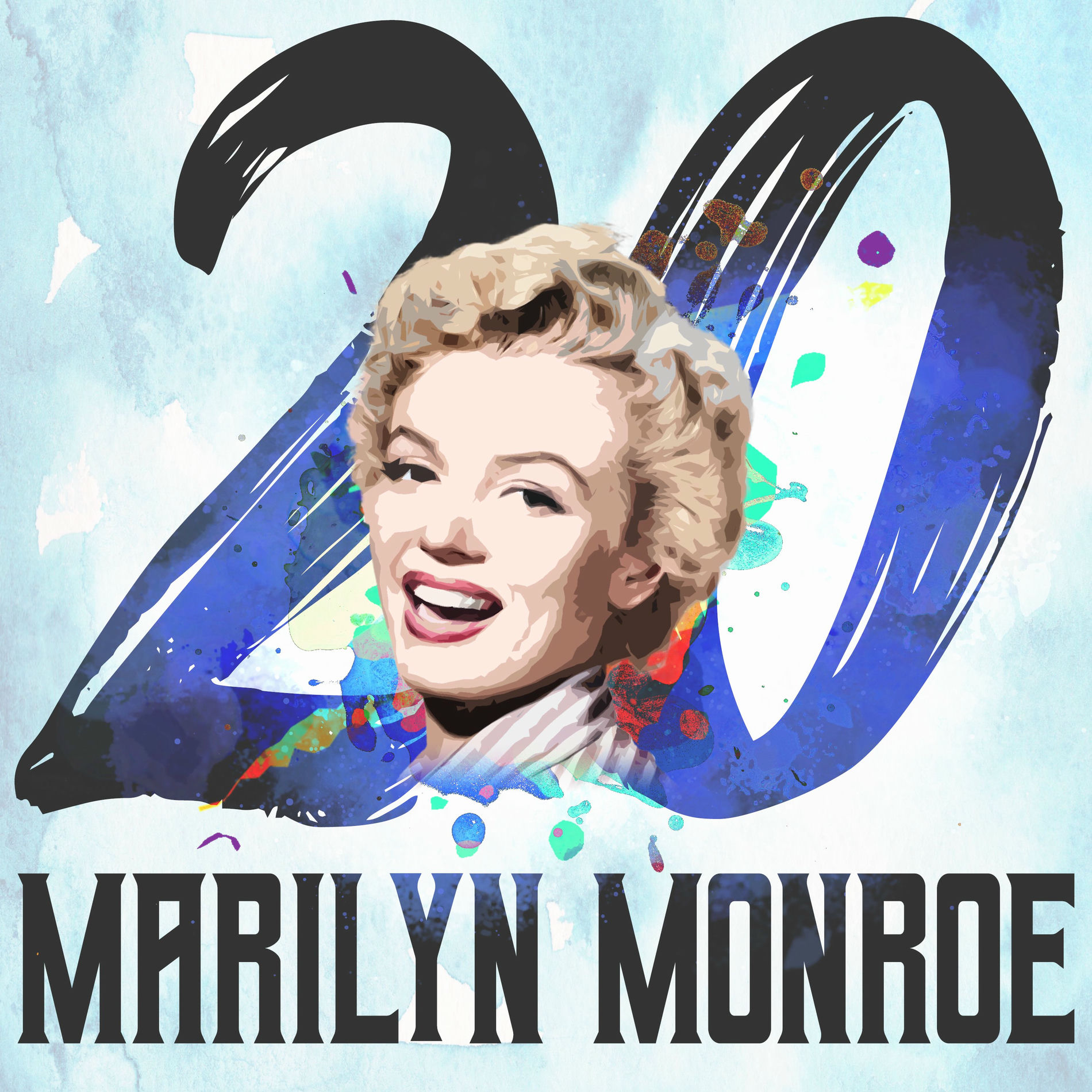 Album cover of 20 Hits of Marilyn Monroe