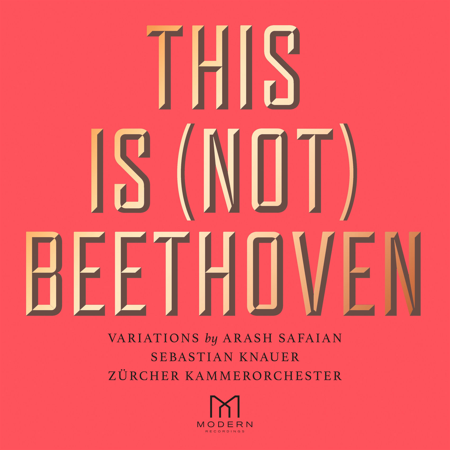 Album cover of This Is (Not) Beethoven
