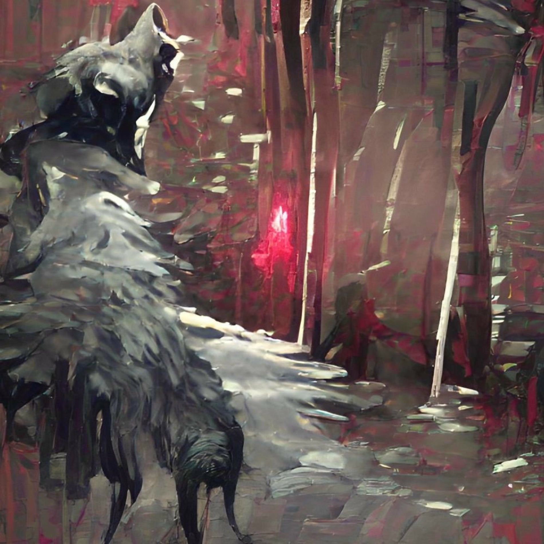 Album cover of The Wolf in the Woods