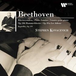 Cover of Beethoven: Bagatelles, Op. 119, Piano Sonatas Nos. 26 "Les Adieux" & 29 "Hammerklavier"