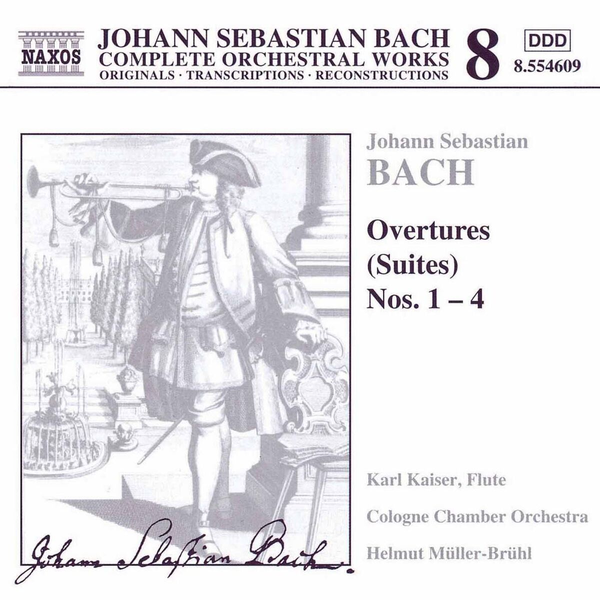 Album cover of Orchestral Suite No. 2 in B Minor, BWV 1067: III. Sarabande