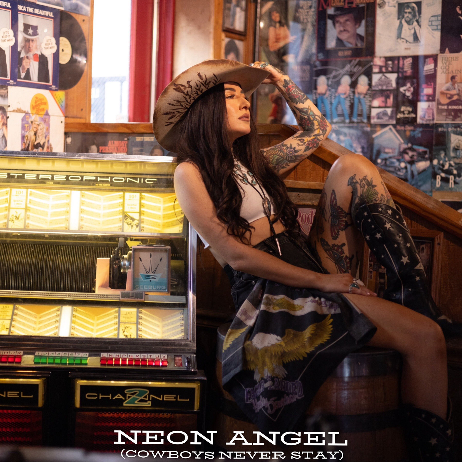 Album cover of Neon Angel (Cowboys Never Stay)