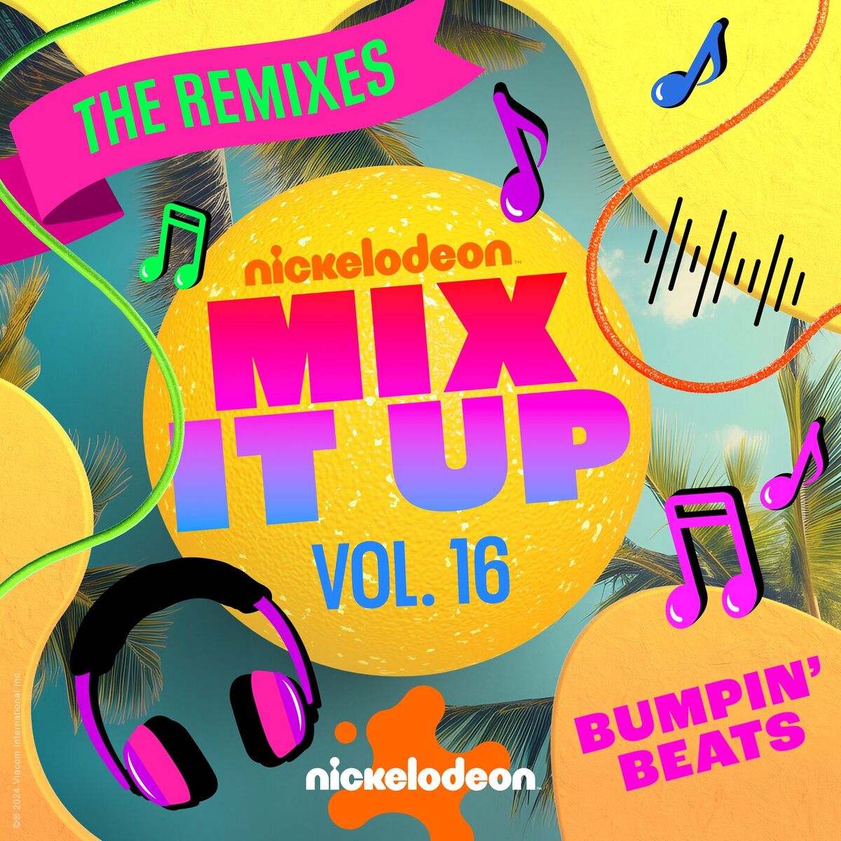 Album cover of Nickelodeon Mix It Up! Vol. 16: Bumpin’ Beats (The Remixes)