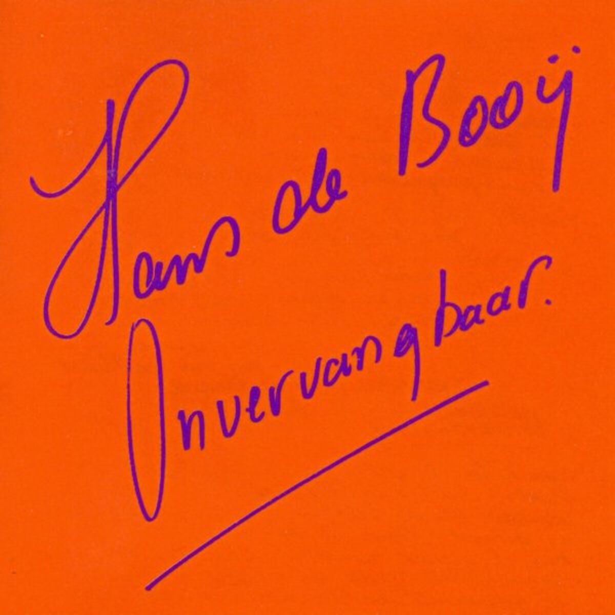 Album cover of Onvervangbaar