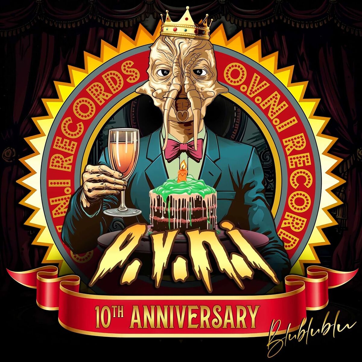Album cover of Ovni Records 10th Anniversary