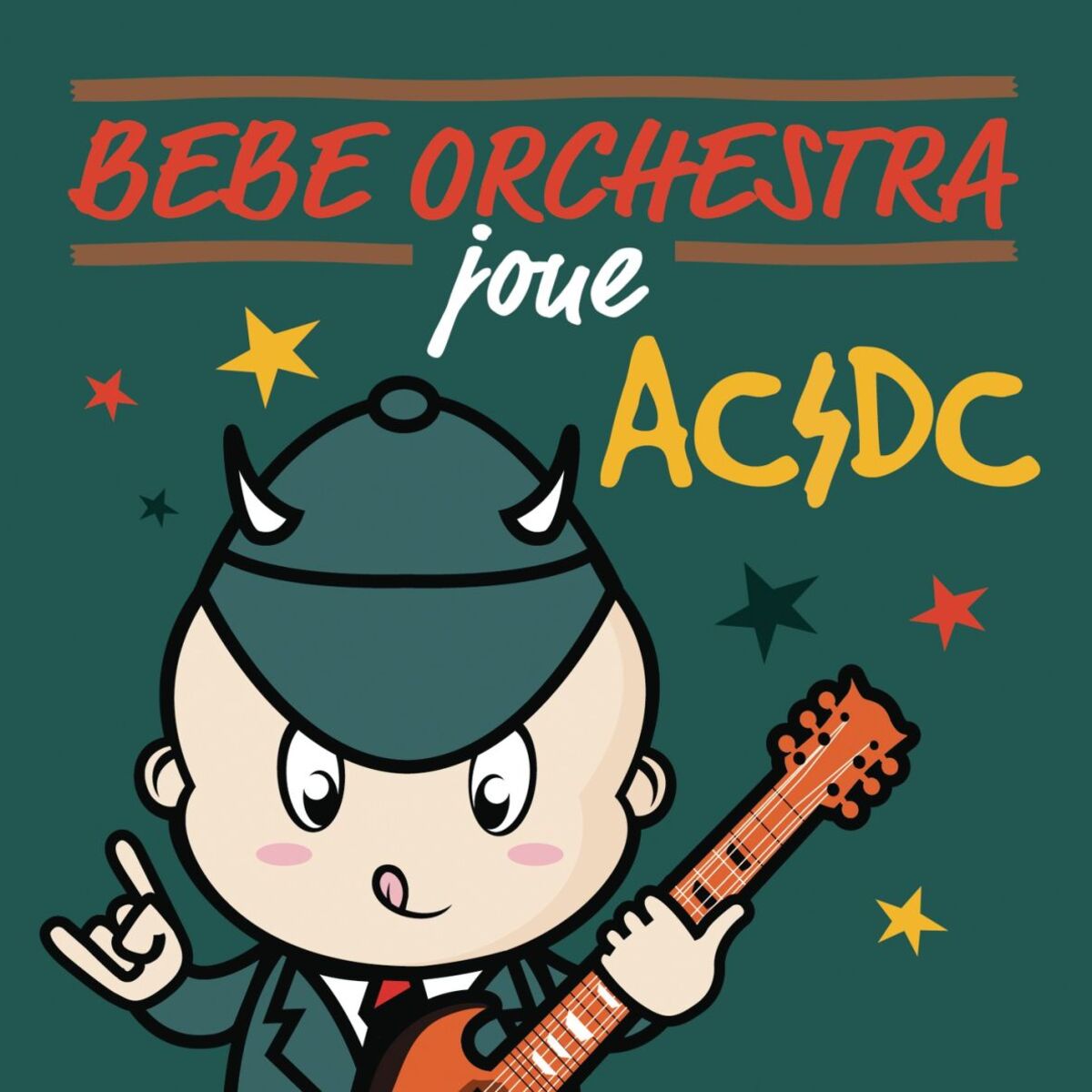 Album cover of Bébé orchestra joue AC/DC