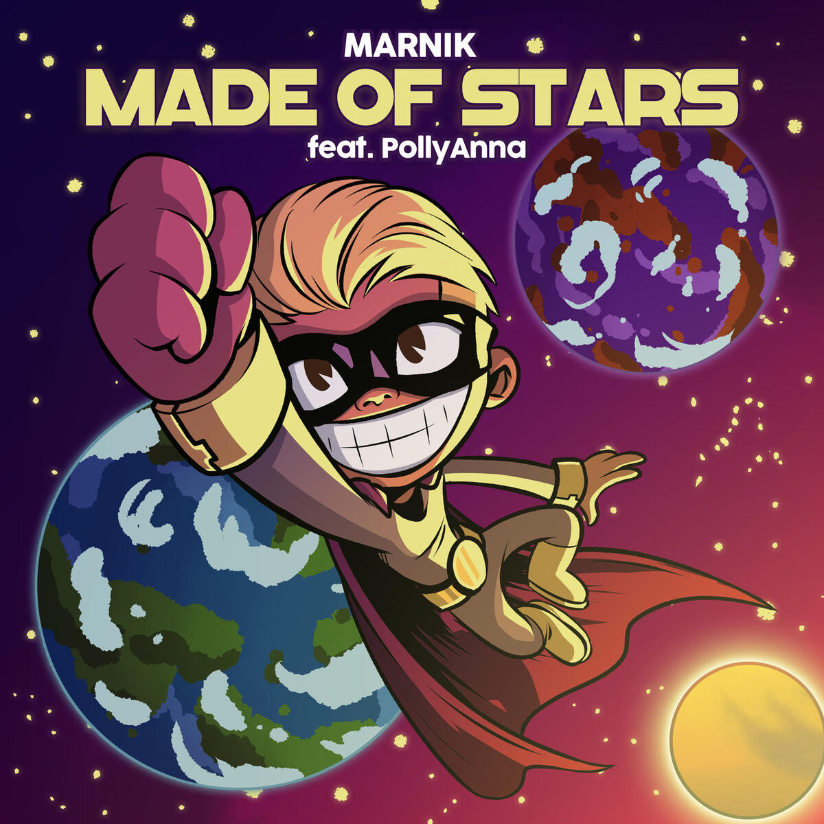 Album cover of Made of Stars (feat. PollyAnna)