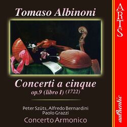 Cover of Albinoni: Concerti a Cincque, Op. 9 (Libro I)