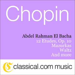 Cover of Fryderyk Franciszek Chopin, 12 Etudes, Op. 10