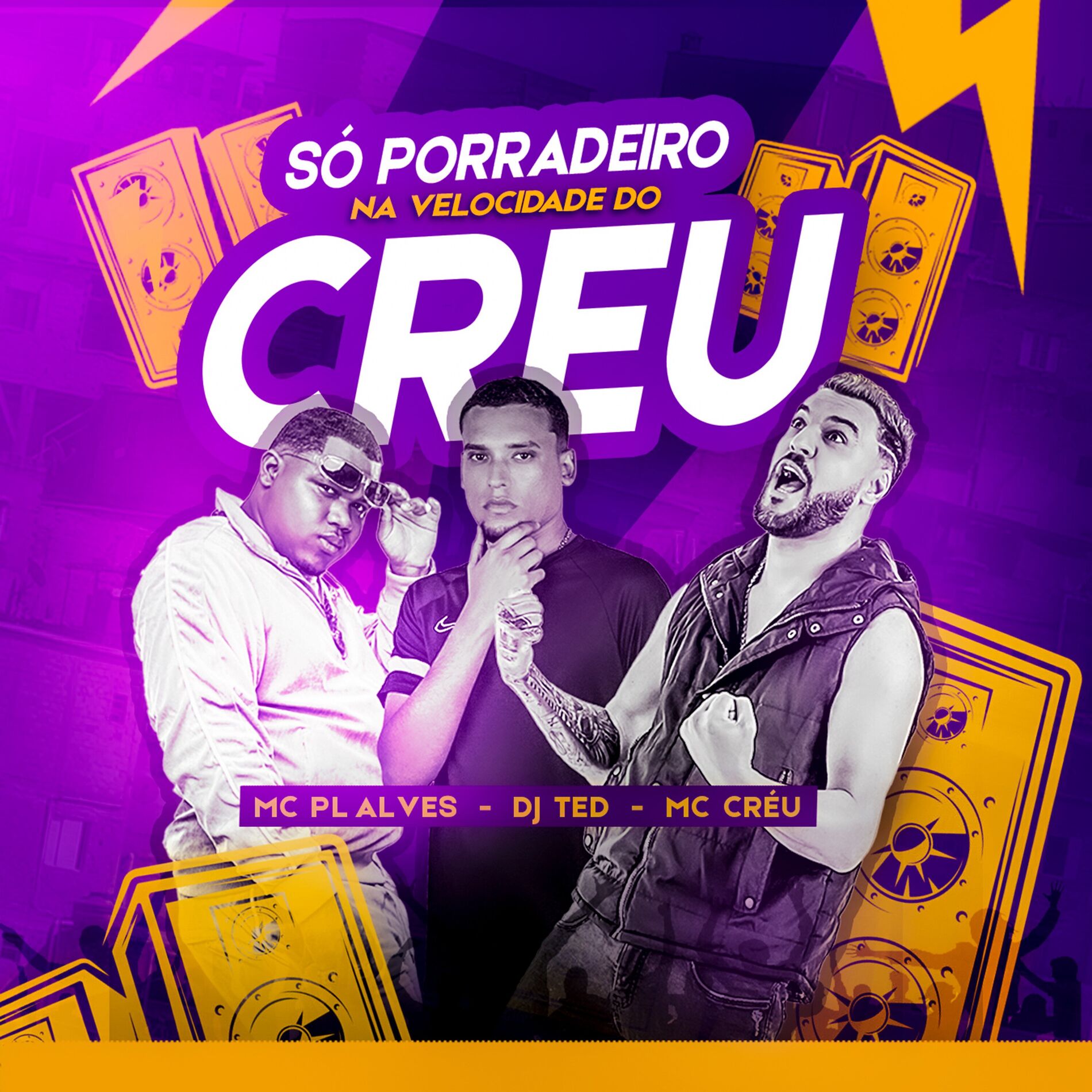 Album cover of só porradeiro na velocidade do créu