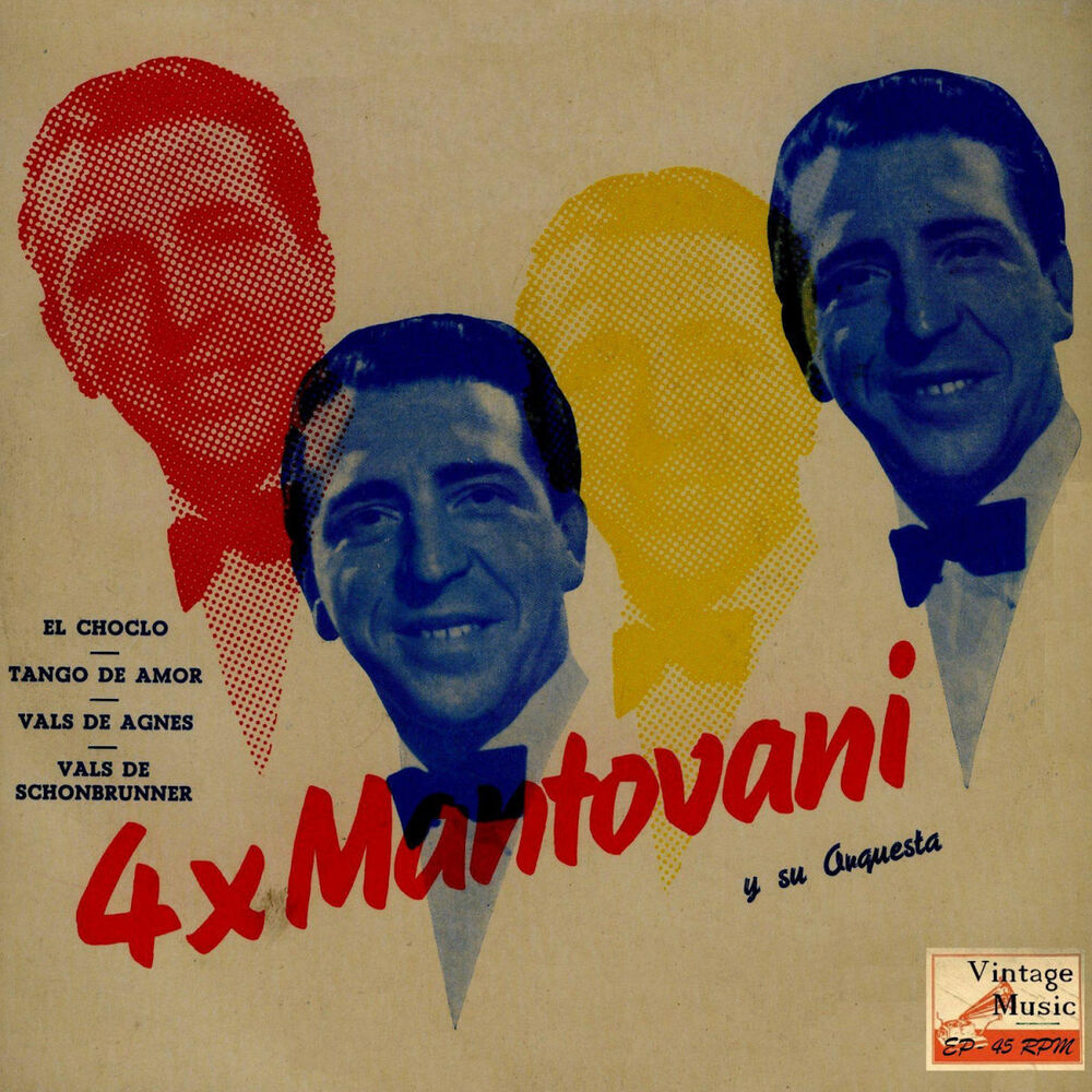 Picture of Vintage Dance Orchestras Nº 99 - EPs Collectors, "4 x Mantovani"