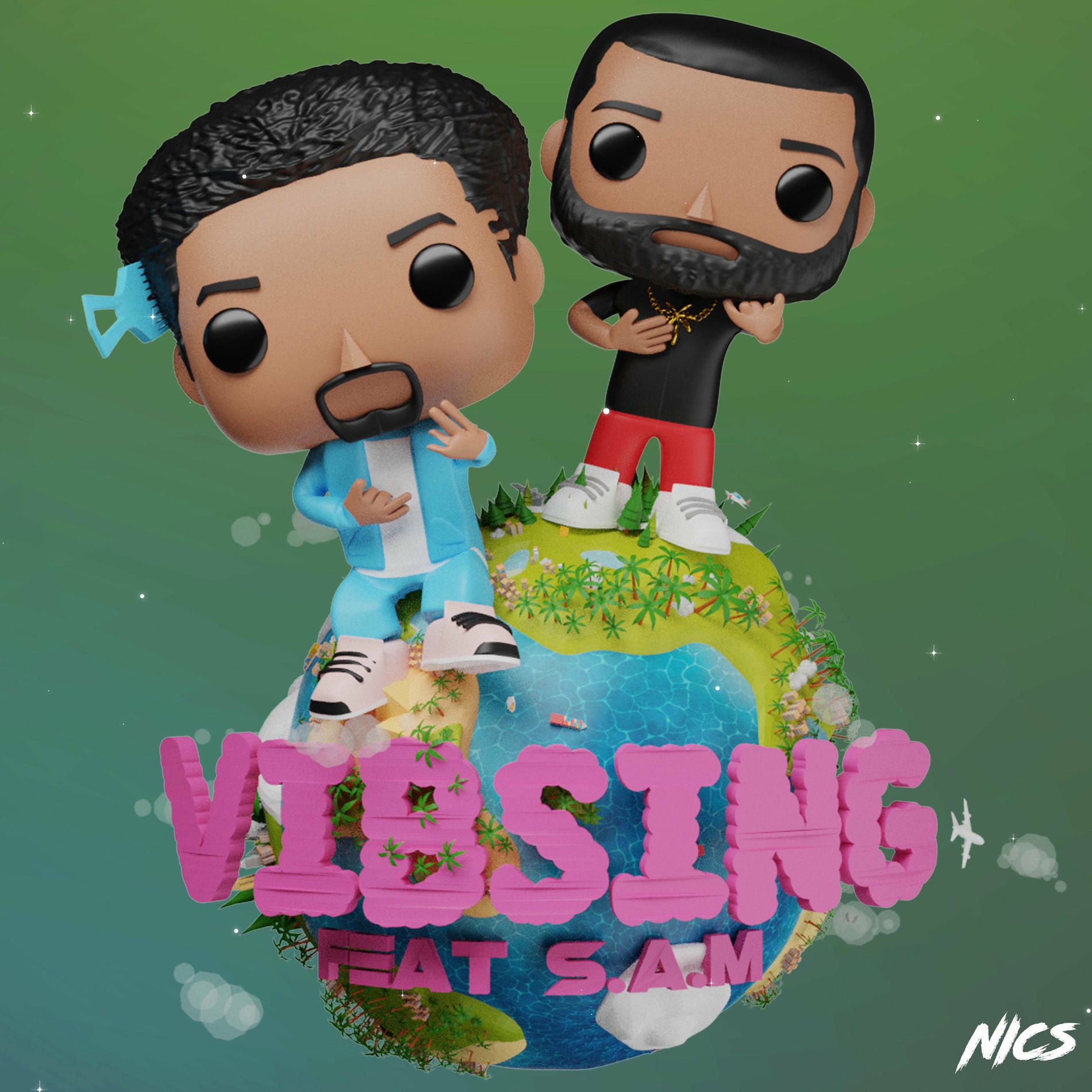 Album cover of Vibsing (feat. Creatxr Beats & S.A.M)