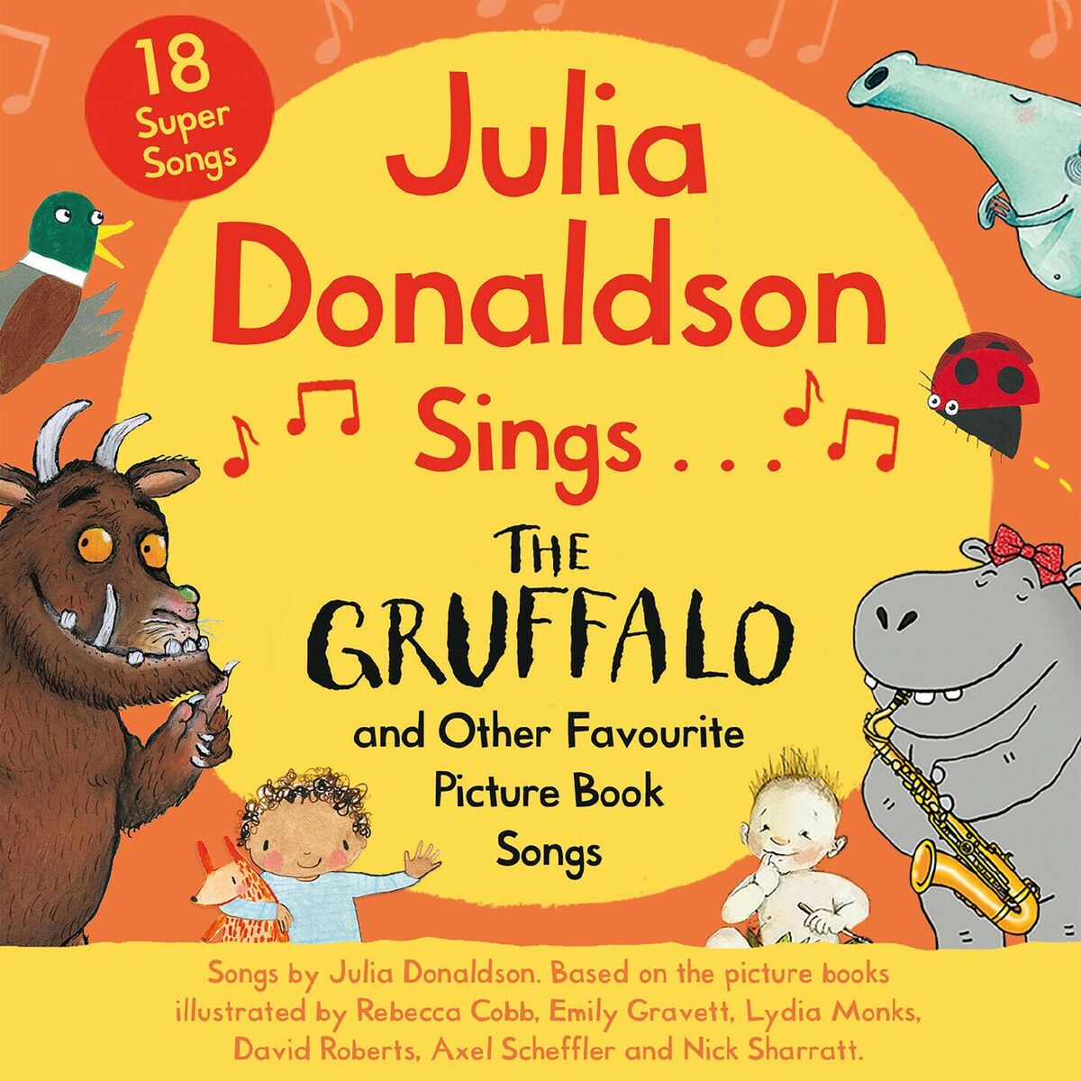 Album cover of Julia Donaldson Sings the Gruffalo and Other Favourite Picture Book Songs