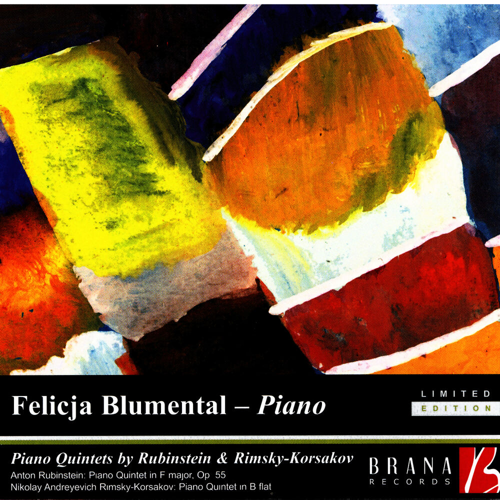 Picture of Piano Quintets By Rubinstein & Rimsky-Korsakov