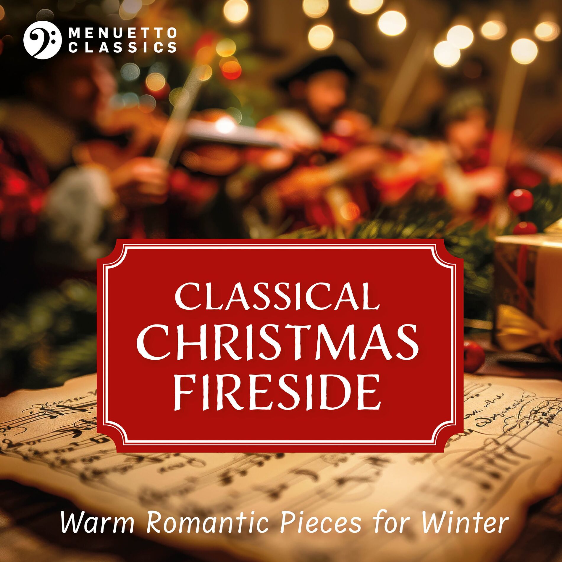 Album cover of Classical Christmas Fireside: Warm Romantic Pieces for the Winter