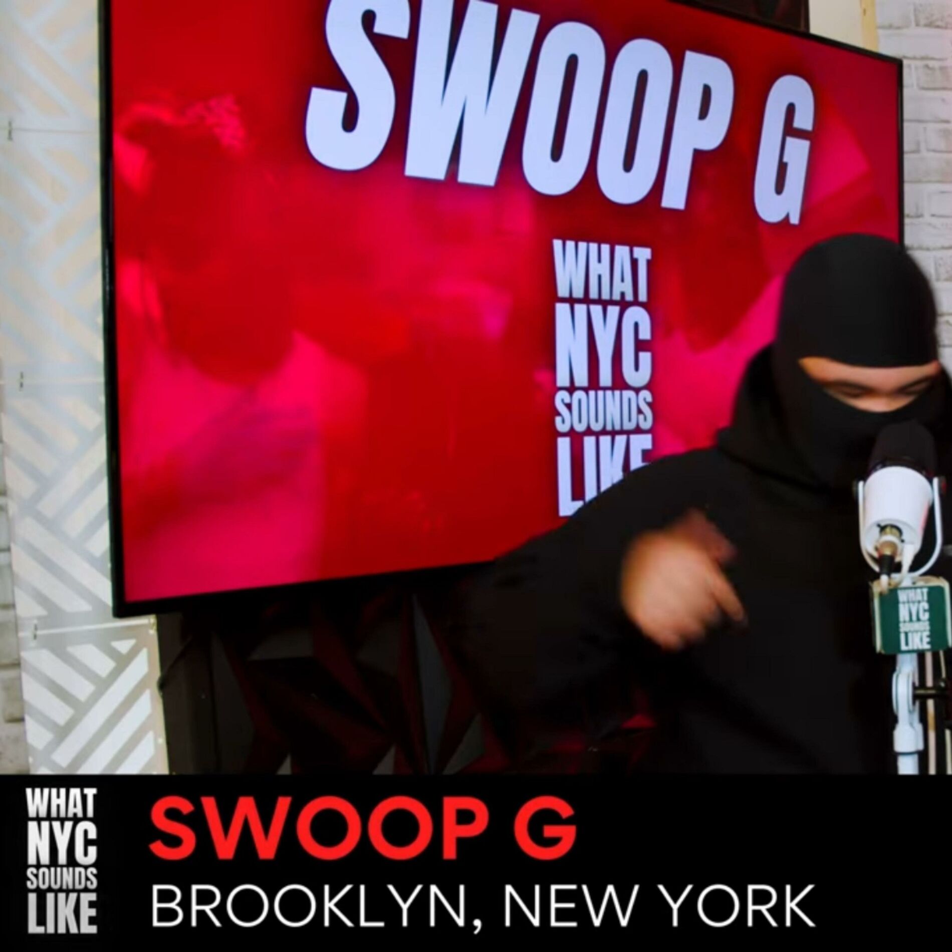 Swoop G - What NYC Sounds Like | Swoop G Freestyle | Deezer